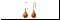 Серьги Деда Мороза